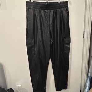 Lou & Grey Faux Leather Pants NWT
